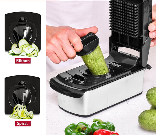 The Chopper | 4-in-1 Vegetable Chopper & Spiralizer