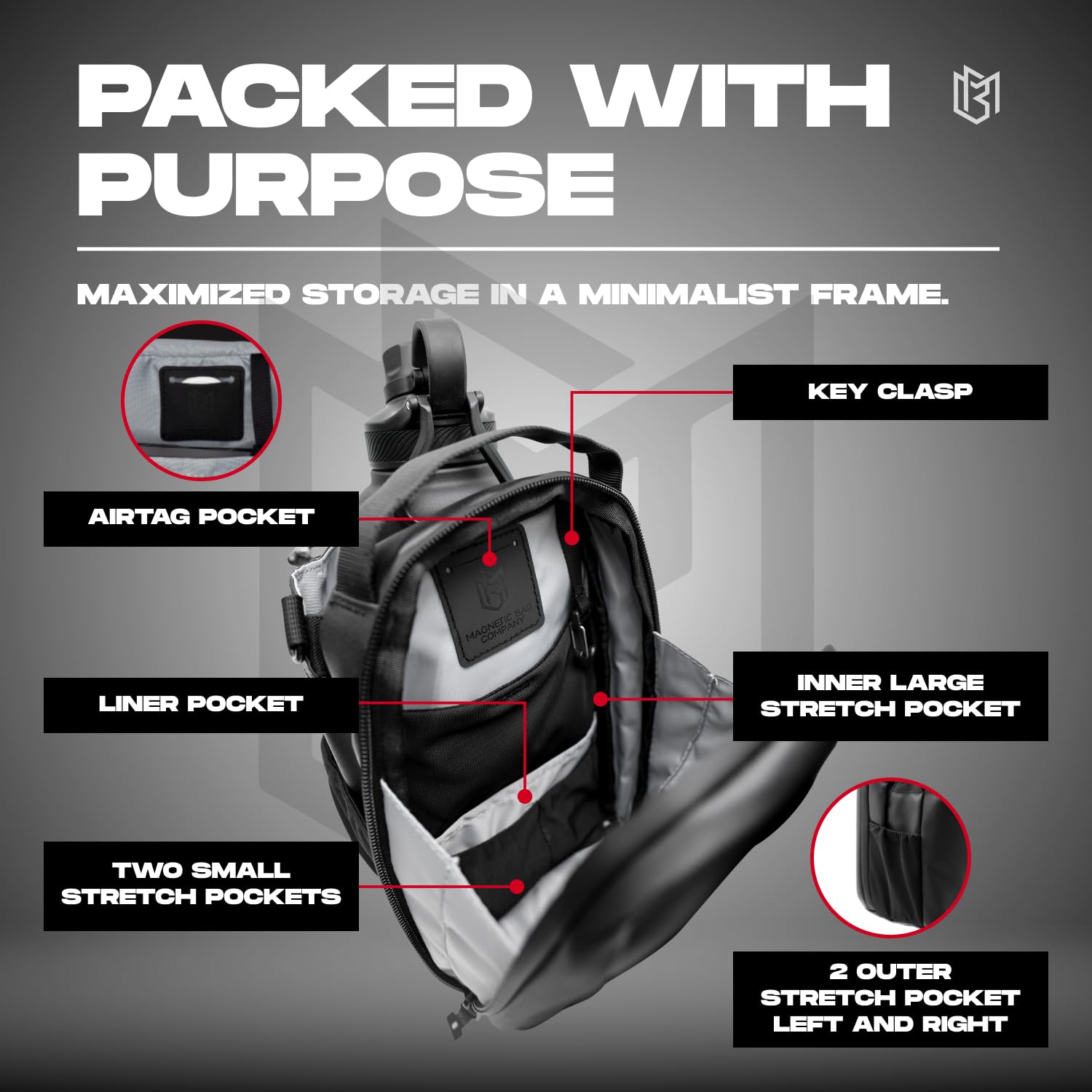 MagSling™ Gym Bottle Bag