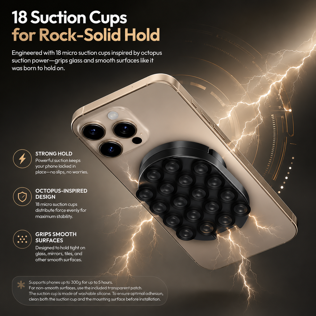 MagLock Magnetic Suction Phone Holder