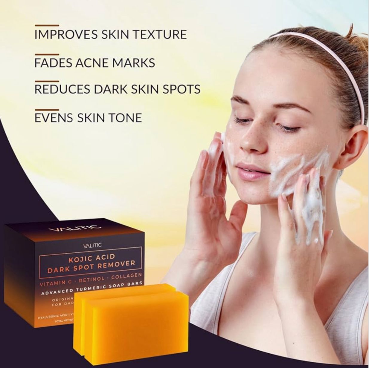 Soap | Kojic Acid Dark Spot Remover Soap Bars